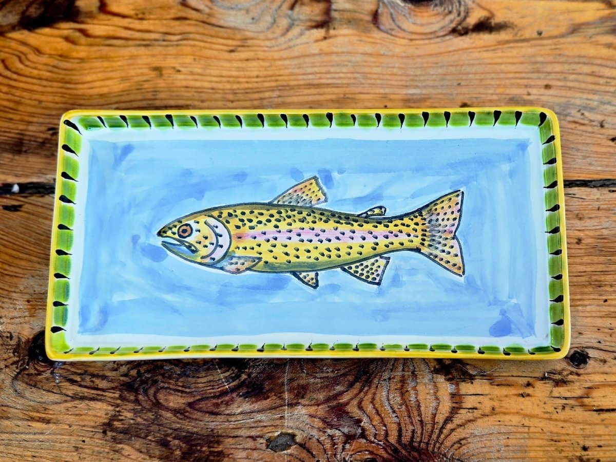 Trout Rectangular Mini Tray 8.7 x 4.3 in MultiColorsTrayGorky Gonzalez Store250115 - 04
