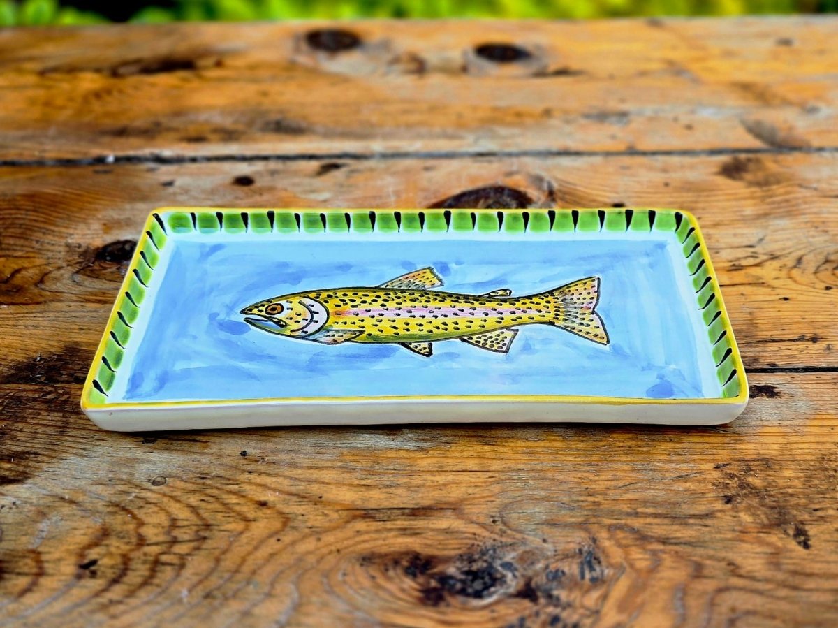 Trout Rectangular Mini Tray 8.7 x 4.3 in MultiColorsTrayGorky Gonzalez Store250115 - 04