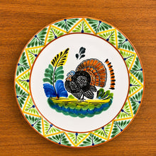 Plato de boda multicolores 
