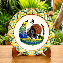 Plato de boda multicolores 