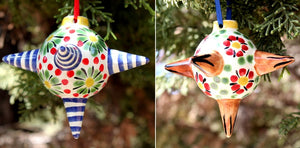 Ornament Piñata 3D 3.9 in D Set of 2 MultiColors