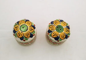 Large Cilindrical Salt and Pepper Shaker Set MultiColors