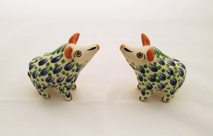 Wild Pig Salt and Pepper Shaker Set MultiColors