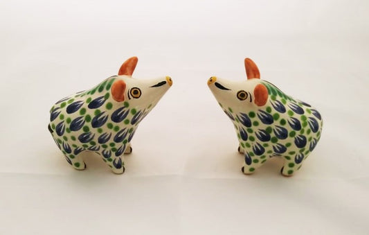 Wild Pig Salt and Pepper Shaker Set MultiColors