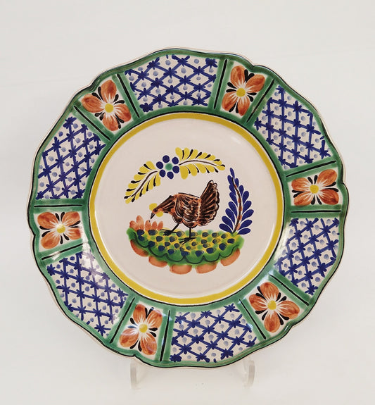 Chicken Flower Shape Plate MultiColors