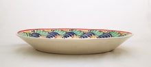 Rooster Family Decorative / Serving Oval Platter 17.3*21.6 in L MultiColors