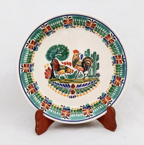 Love Chickens Decorative / Serving Deep Round Platters Multi-colors