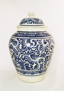 Decorative Vase pattern II Blue and White