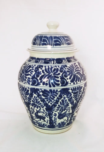 Animals Decorative Vase w/lid 15