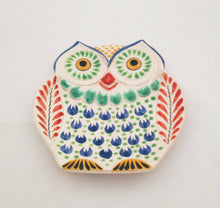 Owl Dish Snack Plate MultiColors