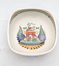Deer Serving Square Salad Bowl MultiColors
