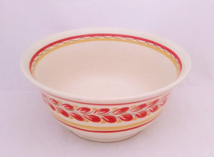 Salad Bowl Red-Yellow Colors