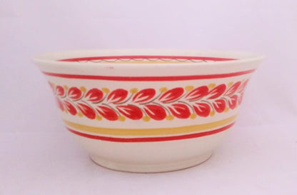 Salad Bowl Red-Yellow Colors