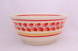 Salad Bowl Red-Yellow Colors