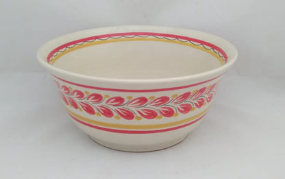 Salad Bowl Red-Yellow Colors