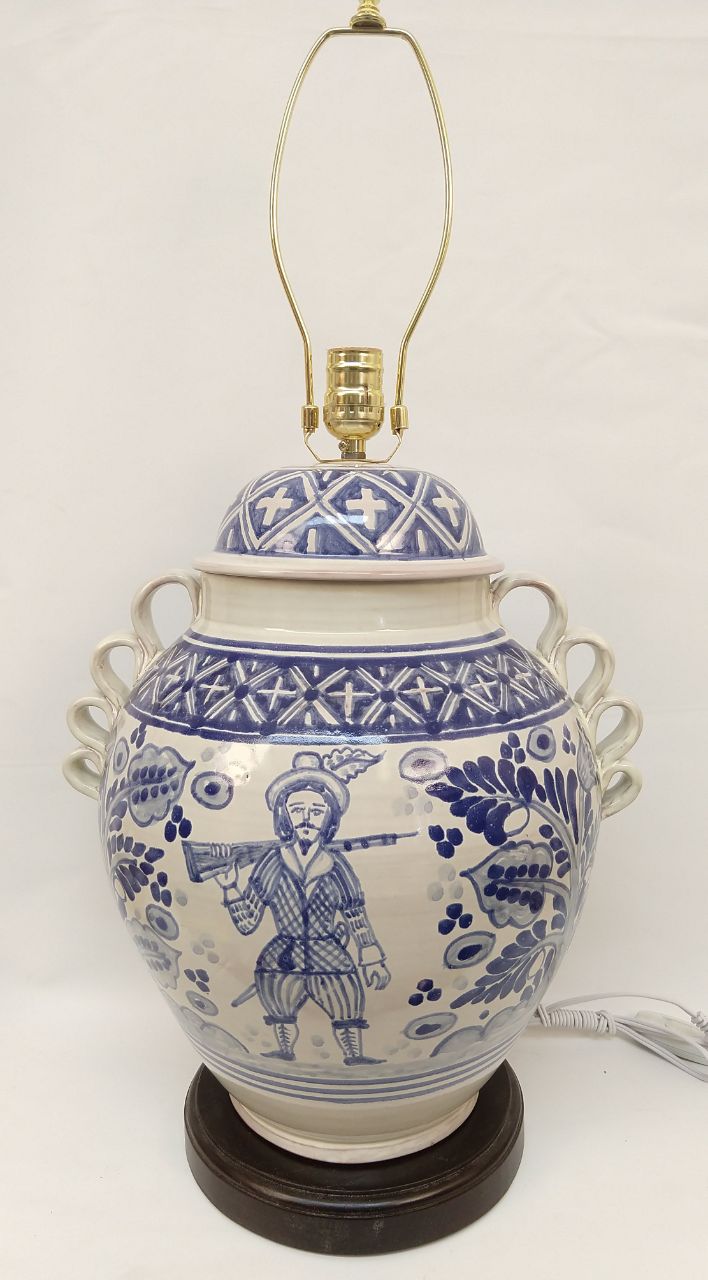 Lamp Decorative Vase Cazador Pattern 27.6