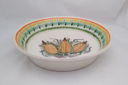 Corn Decorative/Serving Round Platters MultiColors