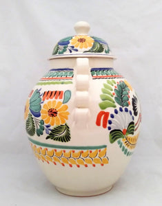 Deer Decorative Vase Large Gto Jar 16.5" H Traditional MultiColors