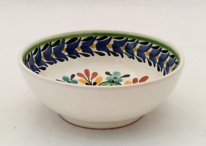 Tazón de sopa/cereal de flores 16.9 Oz Multicolor 