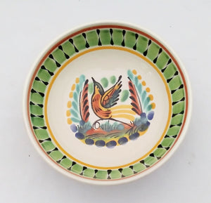 Bird Cereal Bowl 16.9 Oz MultiColors - Mexican Pottery by Gorky Gonzalez