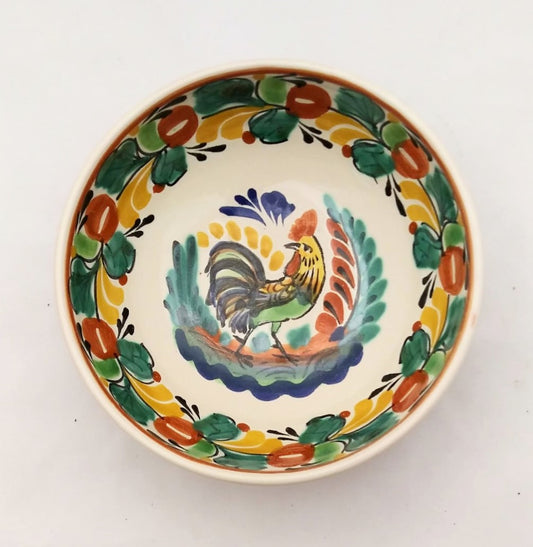Rooster Cereal/Soup Bowl 16.9 Oz Traditional Multicolor