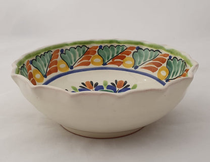 Flower Cereal/Soup Bowl 16.9 Oz Multicolor
