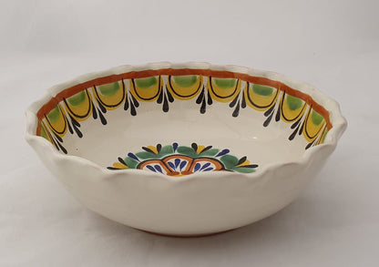 Tazón de sopa/cereal de flores 16.9 Oz Multicolor 