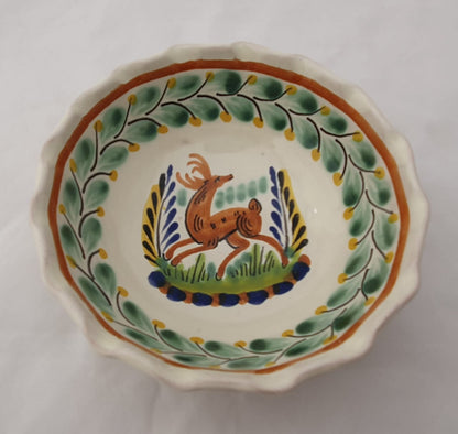 Deer Cereal/Soup Bowl 16.9 Oz Multicolor