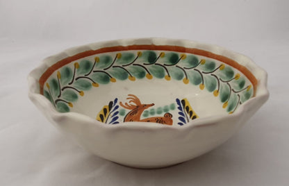 Deer Cereal/Soup Bowl 16.9 Oz Multicolor