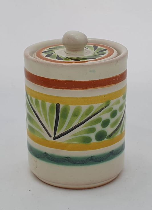 Mini Spice Container 2.1 X 3"" Green-Yellow