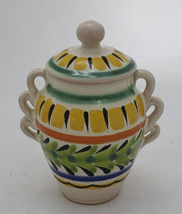 Spice Container  Handles 2.6 X 4.3"" Yellow-Green