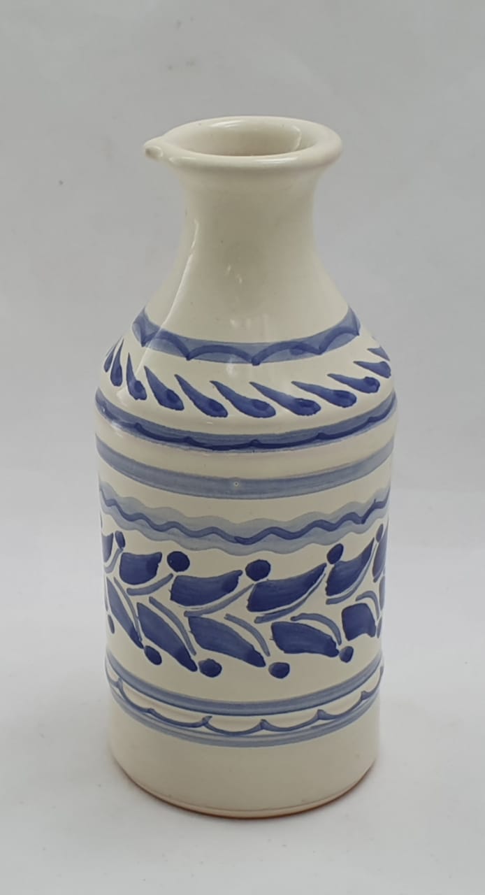 Olive Oil Crute 2.6 X 6.2" Blue