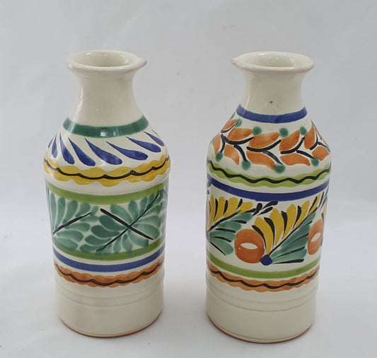 Juego de Cruteras de Aceite de Oliva 2.6 X 6.2" Verde-Amarillo