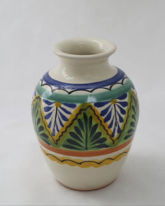 Flower Mini Vase Tibor 4" Height MultiColors