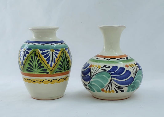 Flower Mini Vase Set (2 pieces) MultiColors