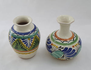 Flower Mini Vase Set (2 pieces) MultiColors