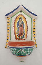 Fuente de Agua Bendita Señora de Guadalupe 8" H x 5" W MultiColors I 