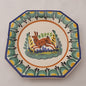 Rabbit Mini Octagonal Plate 6.7 X 6.7" Multicolor