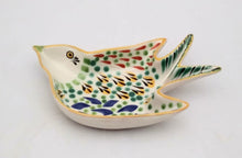 Bird Small Swallow Dish 6.1 X 4.1" MultiColors - Mexican Pottery by Gorky Gonzalez