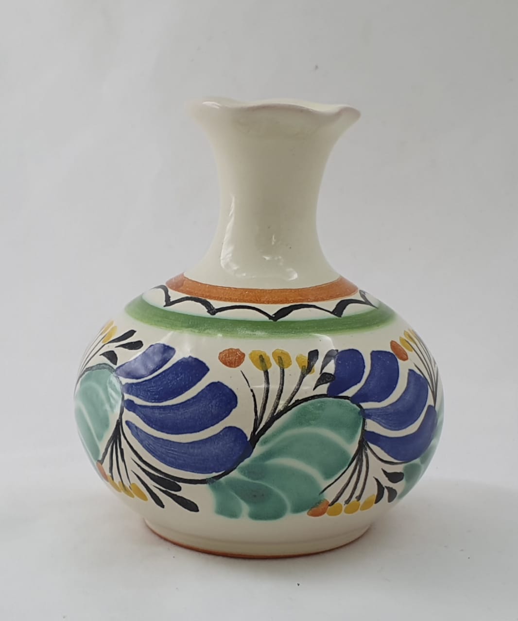 Flower Mini Vase 4.3" Height MultiColors