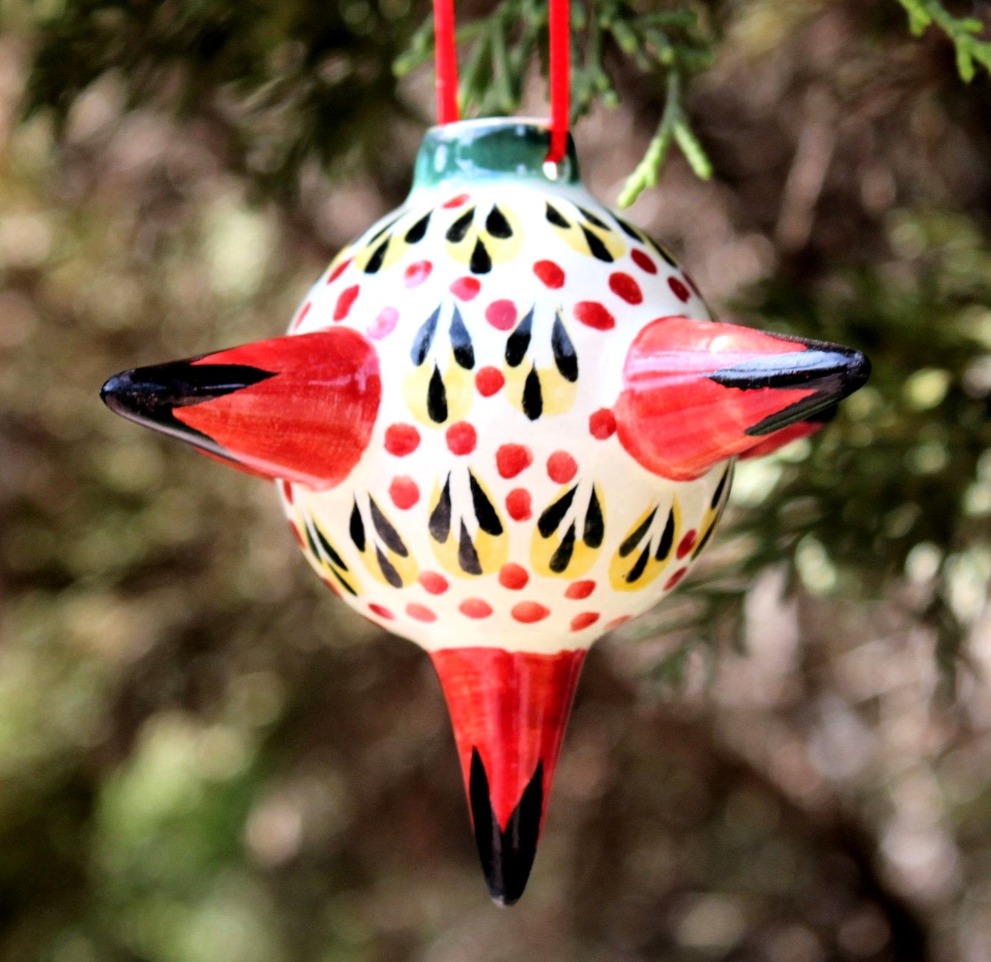Ornament Piñata 3D 3.9 in D MultiColors