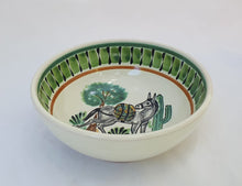 Donkey Cereal/Soup Bowl 16.9 Oz Multicolor