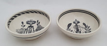 Catrina Small Bowl Set of 2 pieces 4.9" D Black and White