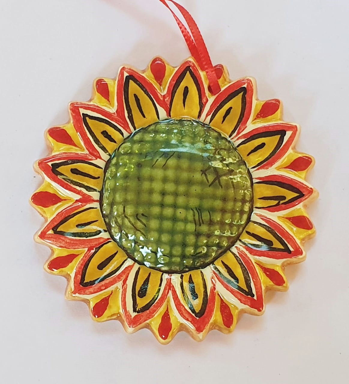 Ornament Sun Flower Flat MultiColors