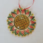 Adorno Sol Flor Multicolores 