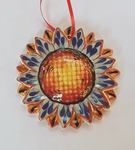 Ornament Sun Flower Flat MultiColors