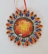 Ornament Sun Flower Set of 6 Multi-colors