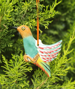 Ornament Hummingbird Multi-colors