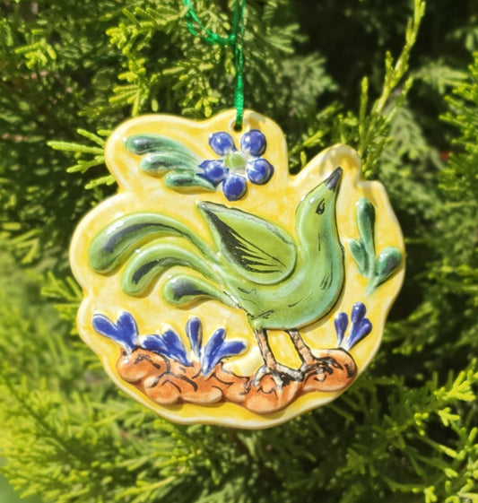 Ornament Bird Flat MultiColors