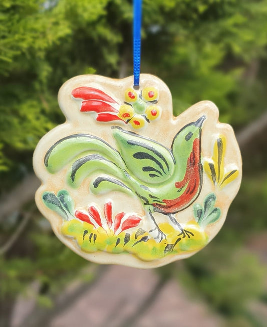 Ornament Bird Flat MultiColors